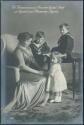 Postkarte - Var Kronprinsessa med Prinsessane Gustav Adolf och Sigvard samt Prinsessan Ingrid