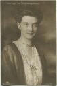 Postkarte - Großherzogin Alexandra von Mecklenburg-Schwerin