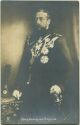 Postkarte - König Georg von England