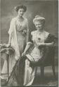 Postkarte - Kaiserin Auguste Victoria mit Prinzessin Victoria Luise