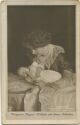 Postkarte - Prinzessin August Wilhelm mit ihrem Söhnchen