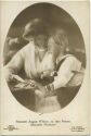Postkarte - Prinzessin August Wilhelm mit dem Prinzen Alexander Ferdinand