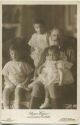 Postkarte - Unser Kaiser mit seinen Enkeln