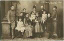 Postkarte - König Ludwig III. von Bayern mit Familie 1887