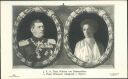 AK - Fürst Wilhelm von Hohenzollern und Braut Prinzessin Adelgunde
