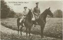 Postkarte - Erbprinz Albrecht von Bayern mit Erzieher