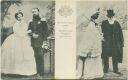 Postkarte - Grossherzogin Luise und Grossherzog Friedrich von Baden