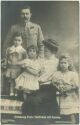 Postkarte - Erzherzog Franz Ferdinand mit Familie