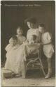 Postkarte - Prinzessin Cecilie mit ihren Söhnen