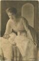 Postkarte - Kronprinzessin Cecilie mit Prinzessin Cecilie