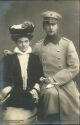 Postkarte - Kronprinz Wilhelm und Kronprinzessin Cecilie