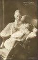 Postkarte - Unser Kronprinz mit seinem Töchterchen
