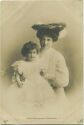 Gräfin Montignoso mit Töchterchen Anna