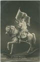 Postkarte - Prinz Wilhelm von Preussen - Schaukelpferd
