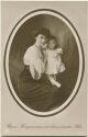 Postkarte - Unsere Kronprinzessin mit ihrem jüngsten Sohn