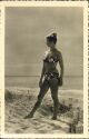 Foto-AK - Am Ostseestrand - Bikini-Mode der 50er Jahre