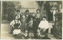 Postkarte - Erfurt 1921 - Handwerker auf der Walz