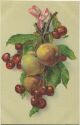 Postkarte - Obst - Kirschen - Renekloden