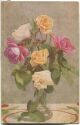 Postkarte - Rosen