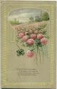 Postkarte - Blumen - Klee