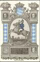 Postkarte - Bayern - Einführung der neuen Briefmarken