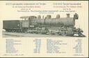 Ansichtskarte - Bahn - Hanomag - 2x3/3 gekuppelte Lokomotive mit Tender