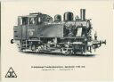 Postkarte - B-Nassdampf-Tenderlokomotive