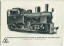 Postkarte - B-Nassdampf-Tenderlokomotive - Kennwort Hubald