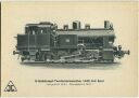 Postkarte - D-Nassdampf-Tenderlokomotive