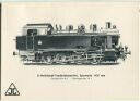 Postkarte - D-Heissdampf-Tenderlokomotive
