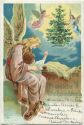 Postkarte - Fröhliche Weihnachten - Engel