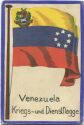 Künstlerkarte - Venezuela - Kriegs- und Dienstflagge