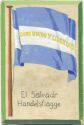 Künstlerkarte - El Salvador - Handelsflagge