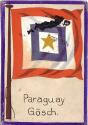 Ansichtskarte - Flagge - Paraguay