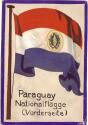 Ansichtskarte - Flagge - Paraguay