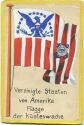 Künstlerkarte - Vereinigte Staaten von Amerika - Flagge der Küstenwache