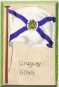 Ansichtskarte - Flagge - Uruguay