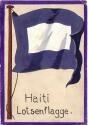 Ansichtskarte - Flagge - Haiti