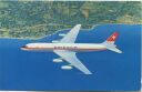 Postkarte - Swissair - Douglas DC-8
