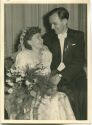 Brautpaar 1952 - Foto