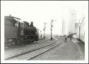 BR50 Lokomotive im Bahnhof Warburg auf dem Weg nach Kassel 1969 - Foto