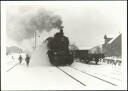 Bahnhof Naumburg - Letzte Dampffahrt auf der Kleinbahn Kassel-Naumburg mit Lok 206