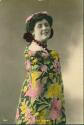 Bella Fatima Spanische Künstlerin - Foto-AK handkoloriert ca. 1910