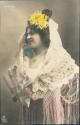 Oterita - Spanische Künstlerin - Foto-AK handkoloriert ca. 1910