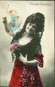 Olympia Argentina - Spanische Künstlerin - Foto-AK handkoloriert ca. 1910