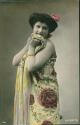 Lucerito - Spanische Künstlerin - Foto-AK handkoloriert ca. 1910