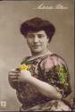 Antonita Pellicer - Spanische Künstlerin - Foto-AK handkoloriert ca. 1910
