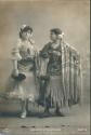 Negrita y Pilar Cilla - Spanische Künstlerinnen - Foto-AK ca. 1910