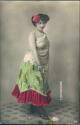 Fornarina - Spanische Künstlerin - Foto-AK handkoloriert ca. 1910