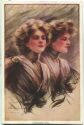 Postkarte - Zwei Frauen - Anticipating ...